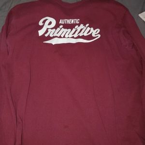 Maroon Primitive long sleeve